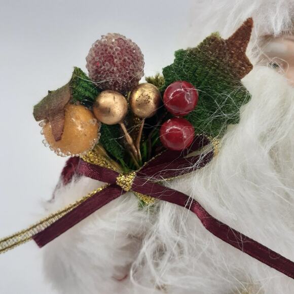 Christmas Santa Clause Large Ornament Small Tree Topper - Picture 6 of 11